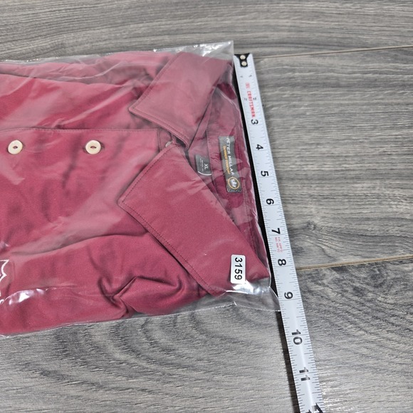 Peter Millar Summer Comfort Polo Shirt Mens XL Red Short‎ Sleeve Lightweight - Picture 14 of 15